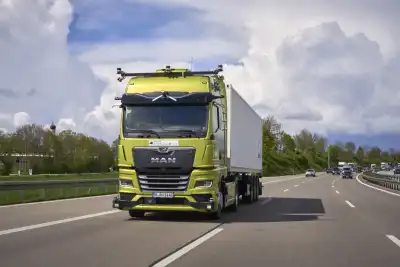 MAN tests first self-driving truck on motorway