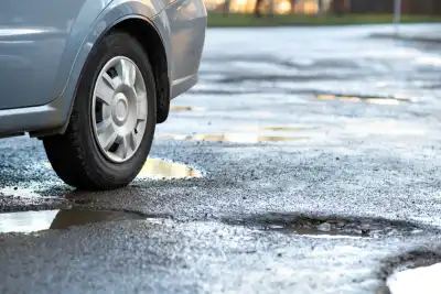 UK pothole crisis: nearly half a million cars damaged in 2024