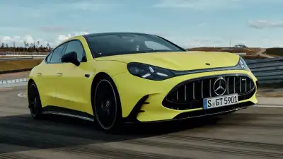 New Mercedes-AMG GT 4-Door EV: V8 soul meets 600kW charging